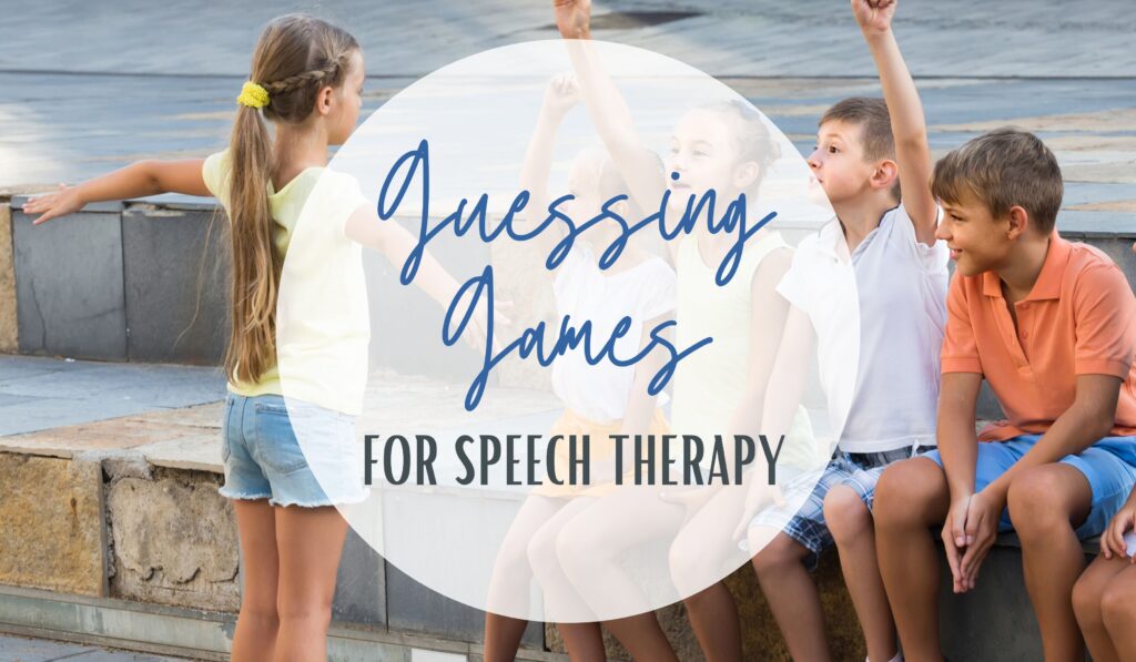 Guessing Games for Speech Therapy