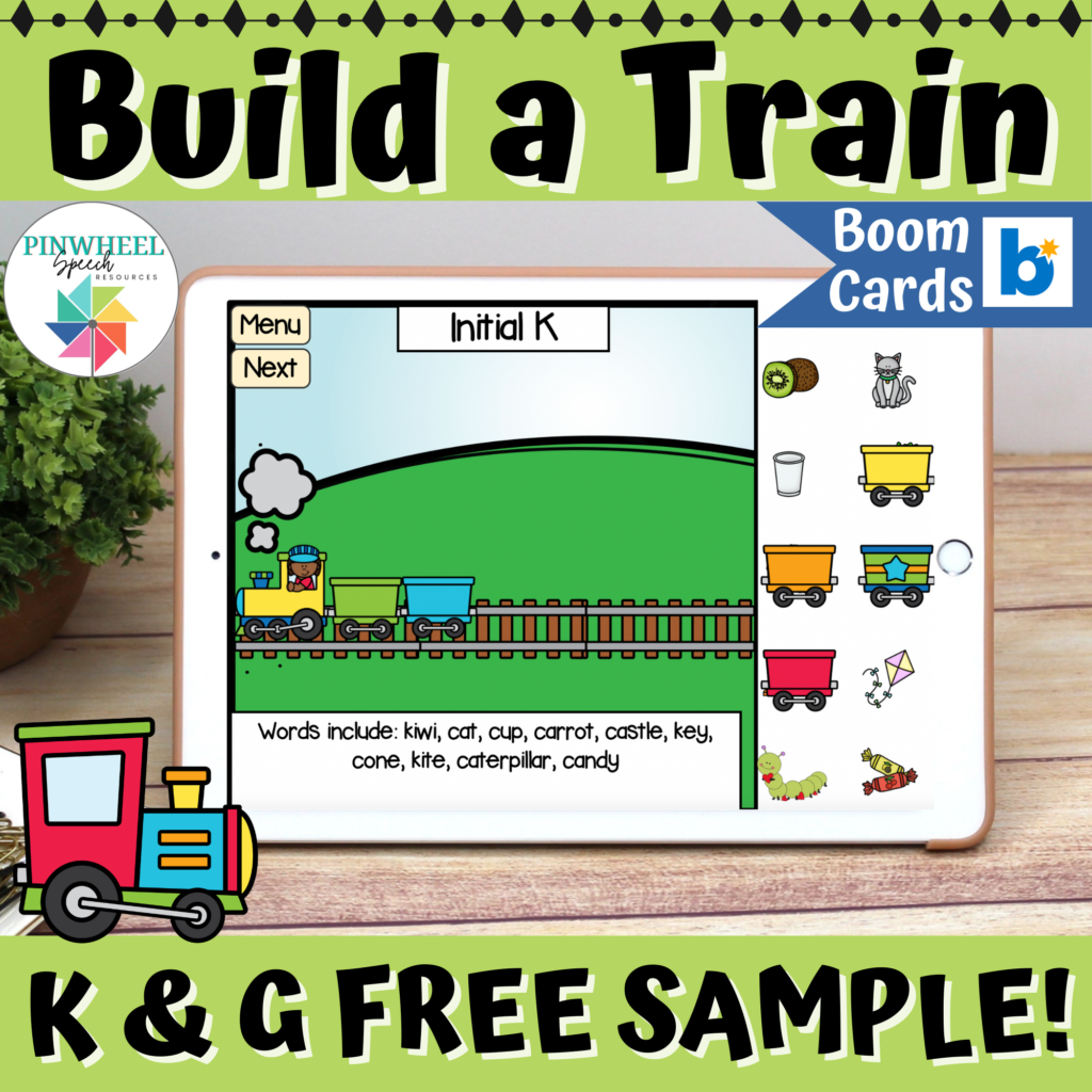 Click here to access a FREE Build a Train activity to teach K and G