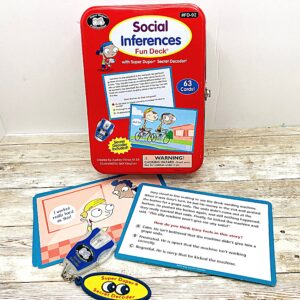 Image shows the Social Inferences Secret decoder activity for speech therapy